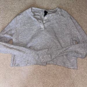 Wild-fable Women's Grey Shirt